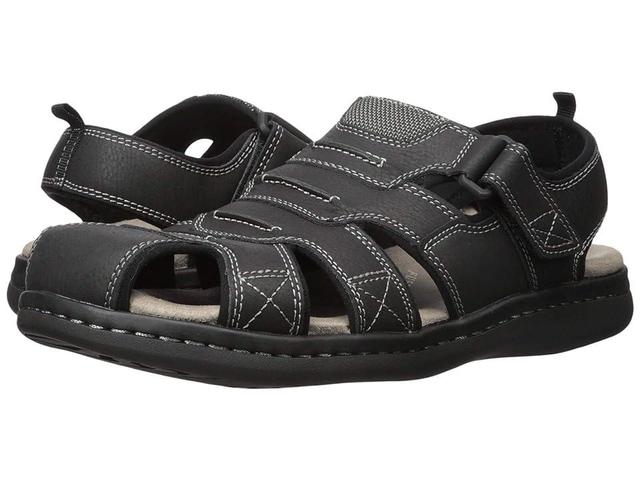 Dockers Searose Outdoor Mens Fisherman Sandals Black Product Image