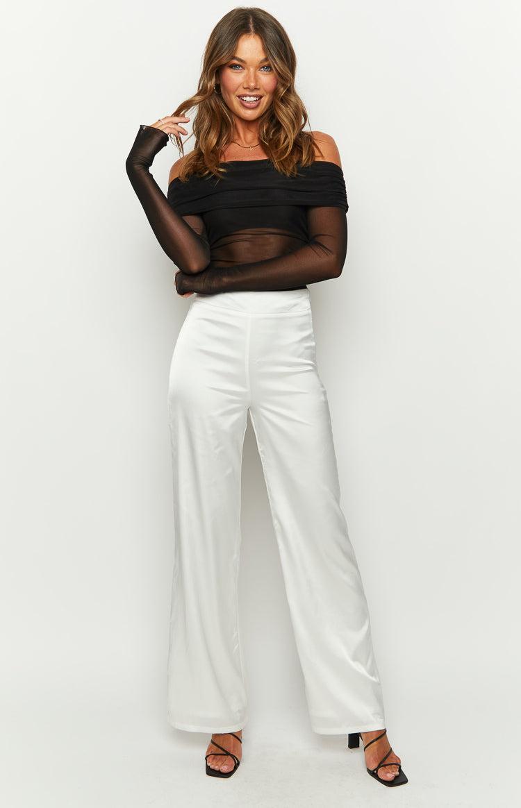 Mykonos White Pants Product Image