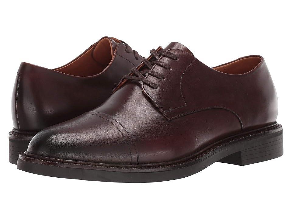 Mens Asher Cap-Toe Leather Oxfords Product Image