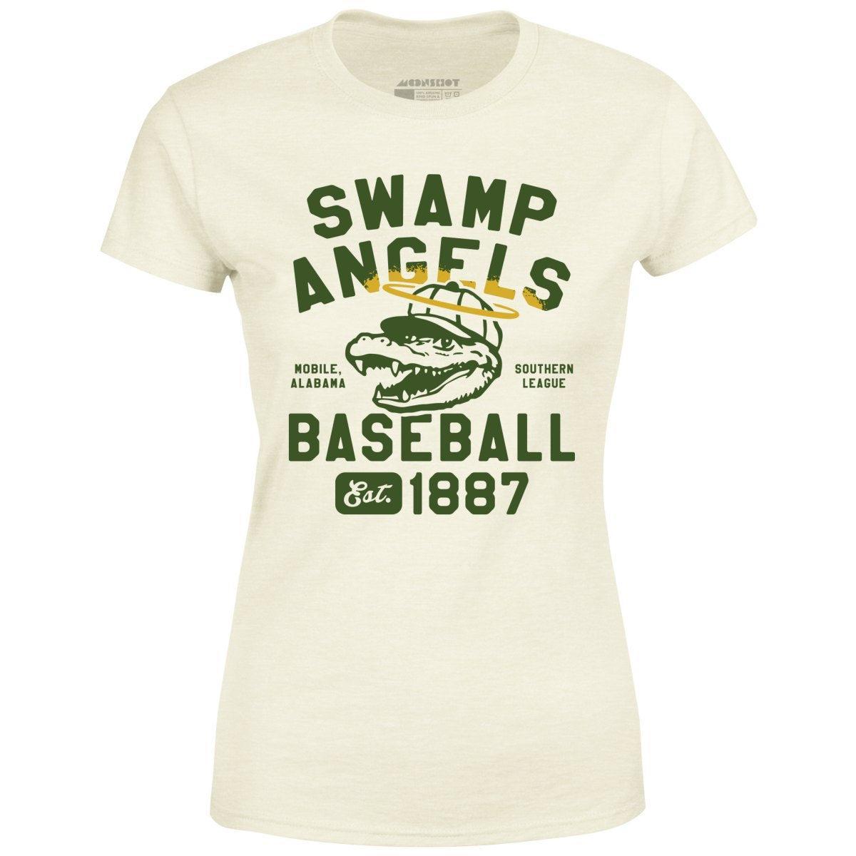 Mobile Swamp Angels - Alabama - Vintage Defunct Baseball Teams - Women's T-Shirt Female Product Image