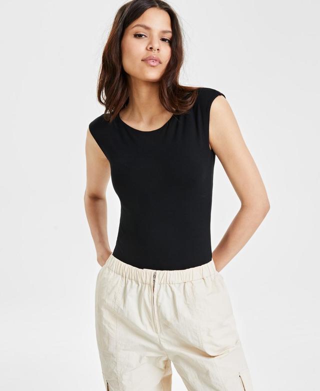 Bar Iii Womens Boat-Neck Bodysuit, Created for Macys Product Image