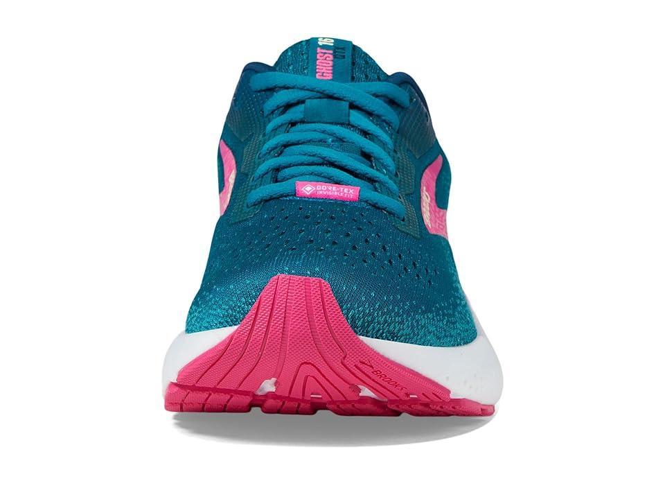 Brooks Ghost 16 GTX (Moroccan Blue/Pink/Yellow) Women's Running Shoes Product Image