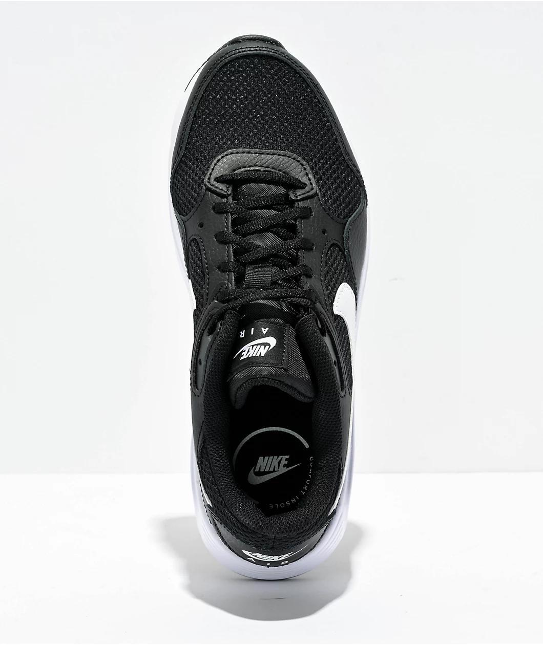 Nike Air Max SC Black & White Shoes Product Image