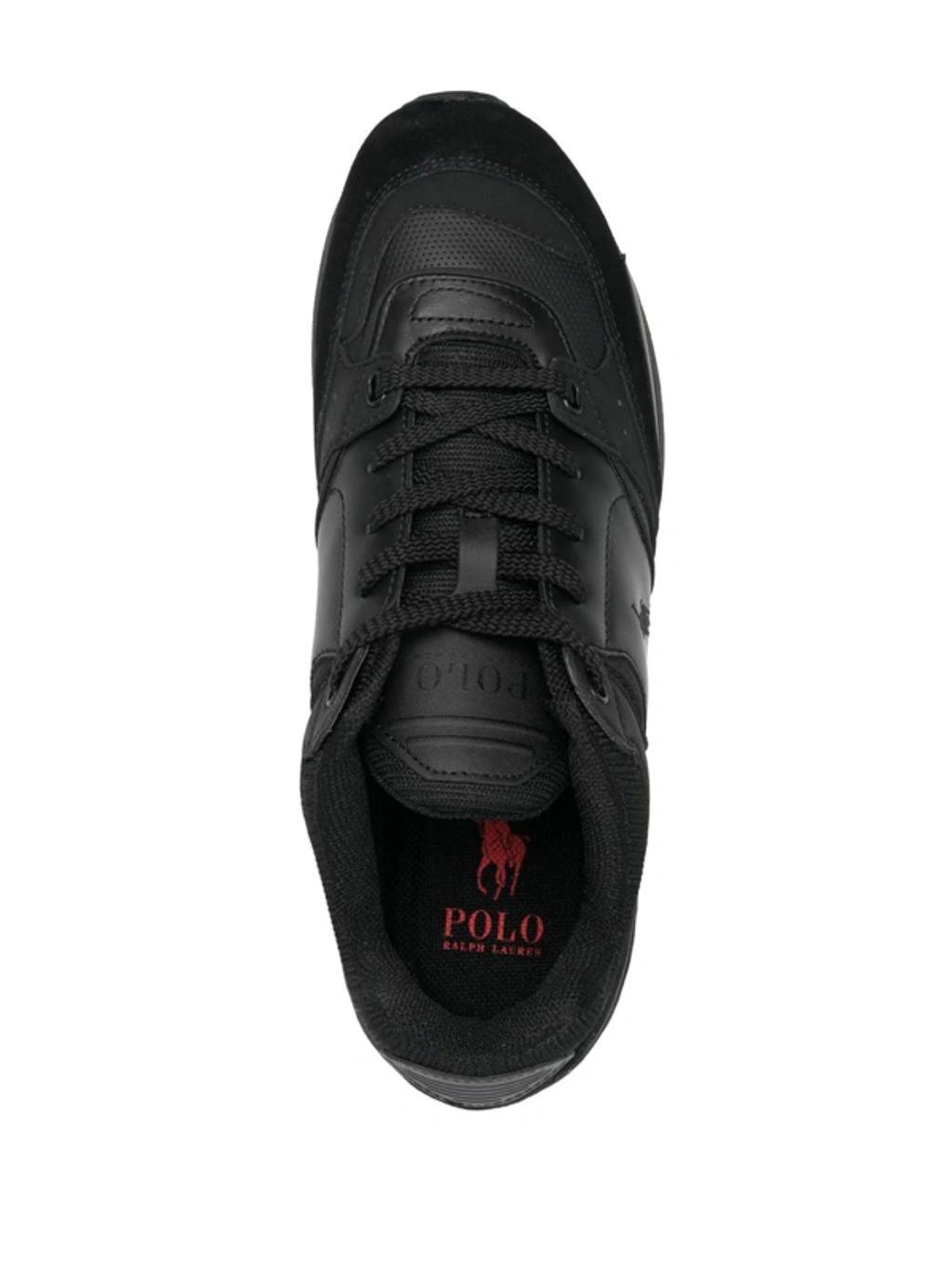 Logo-print Low-top Sneakers In Schwarz Product Image