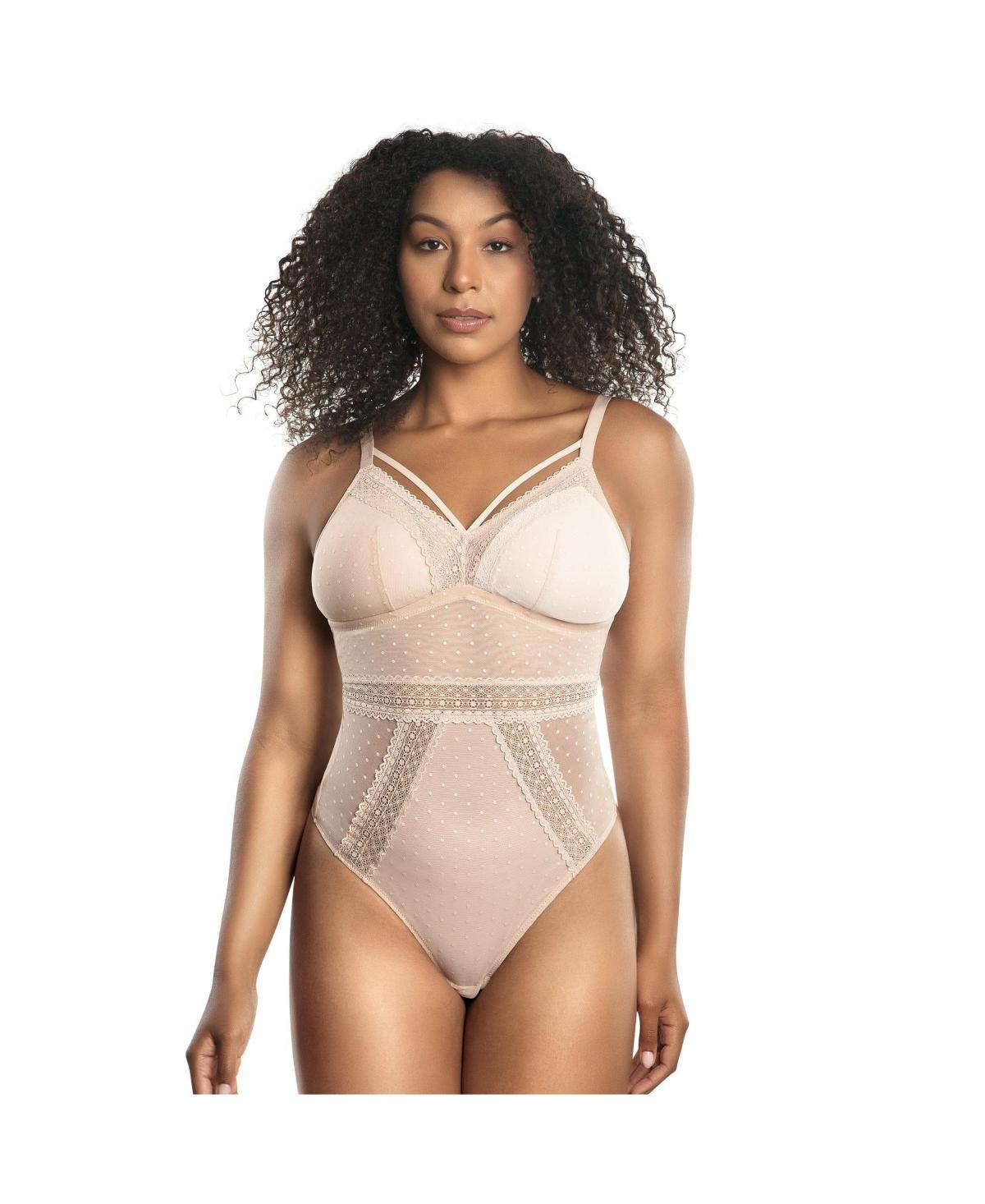 Mia Dot Mesh Wire-Free Bodysuit Product Image