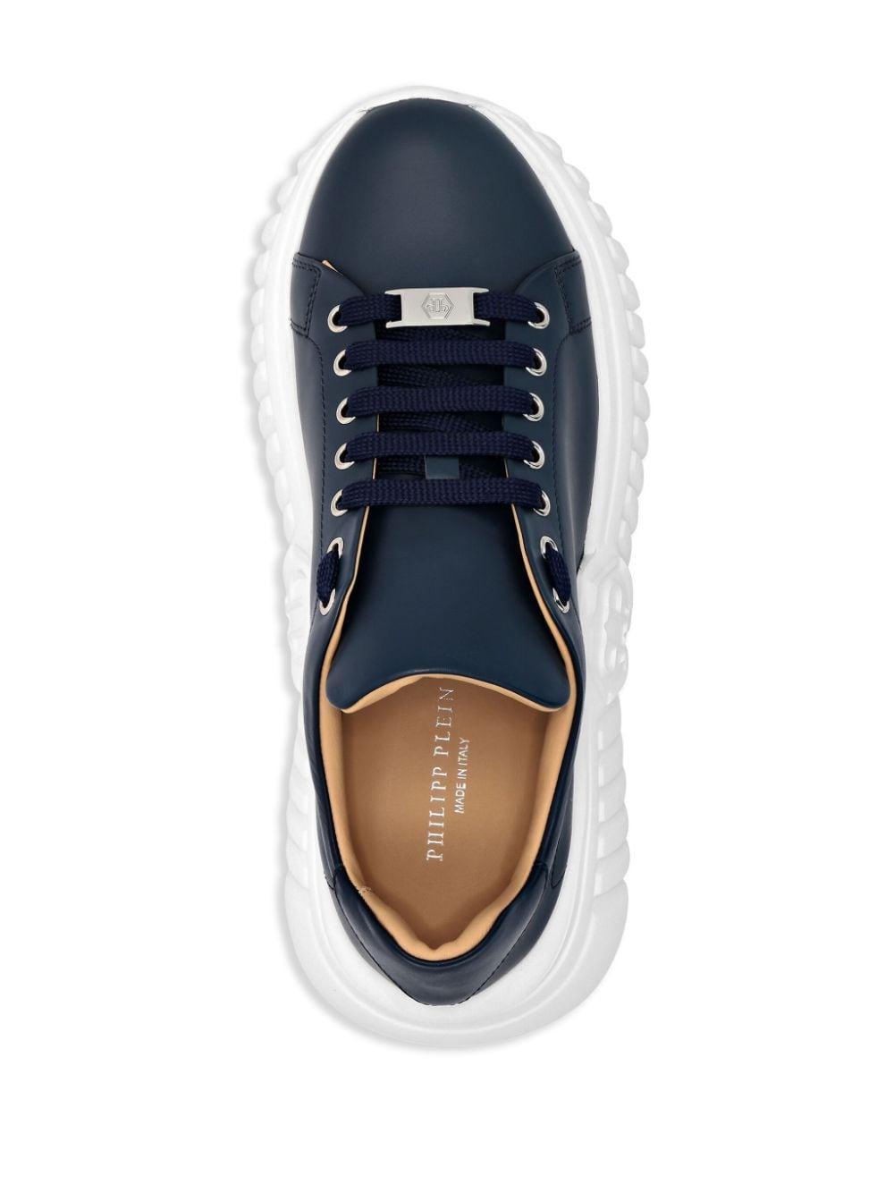 Supersonic leather sneakers Product Image