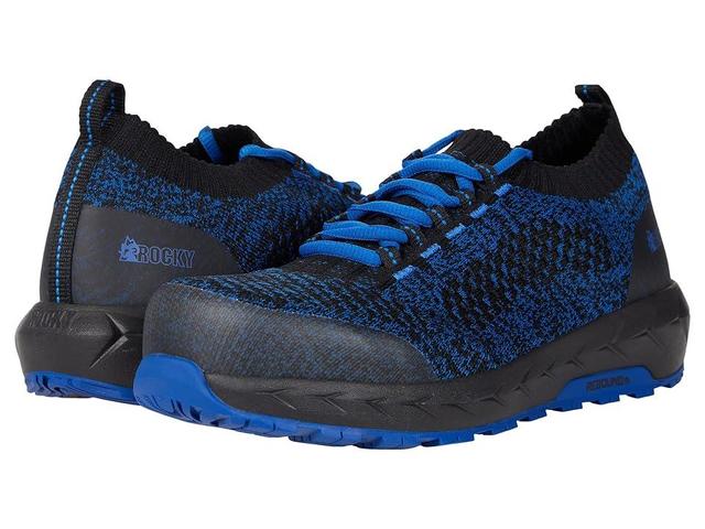 Rocky Workknit 3 Comp Toe Blue) Women's Shoes Product Image