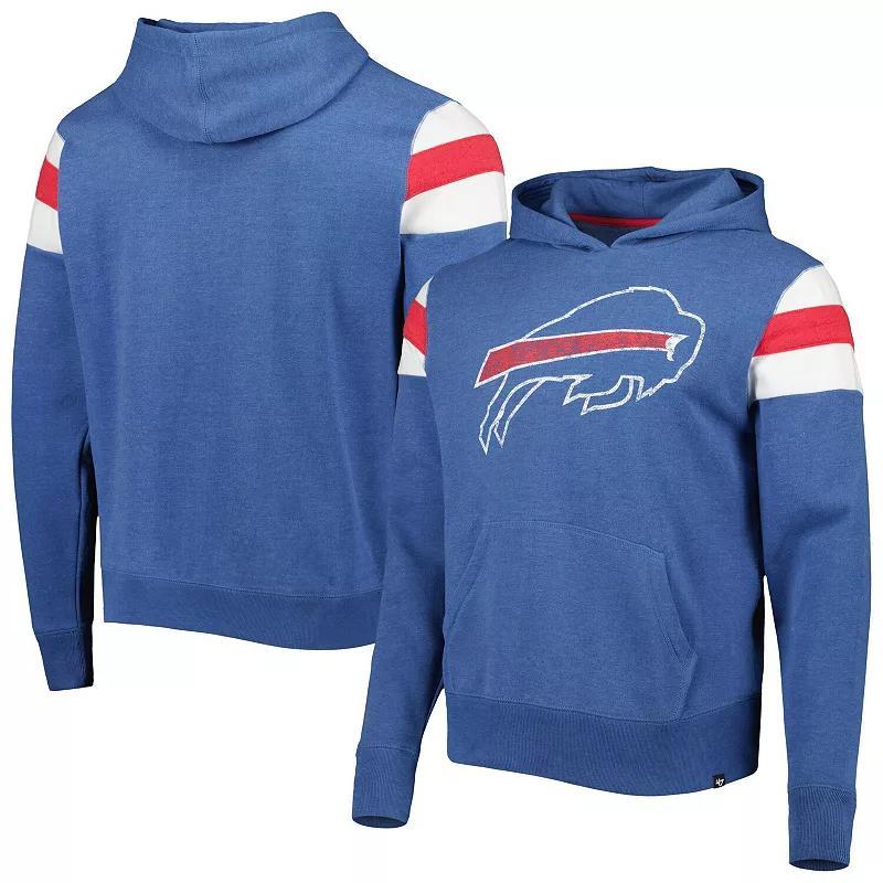 Mens 47 Heathered Royal Buffalo Bills Premier Nico Pullover Hoodie Product Image