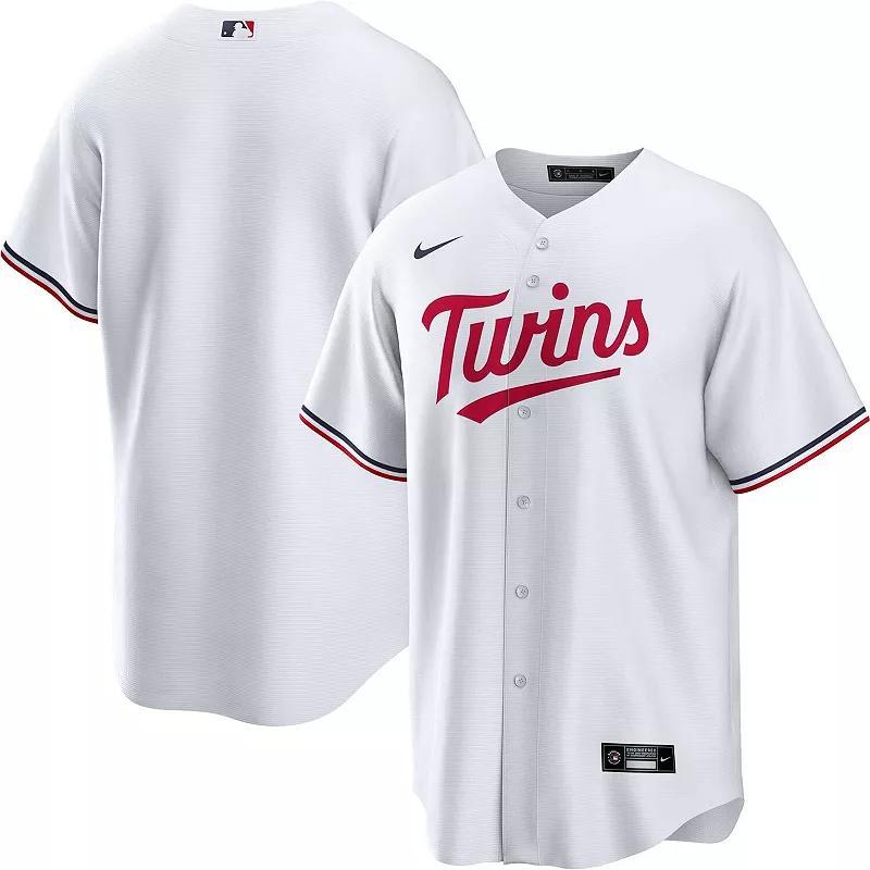 Mens Nike Minnesota Twins Home Replica Team Jersey Product Image