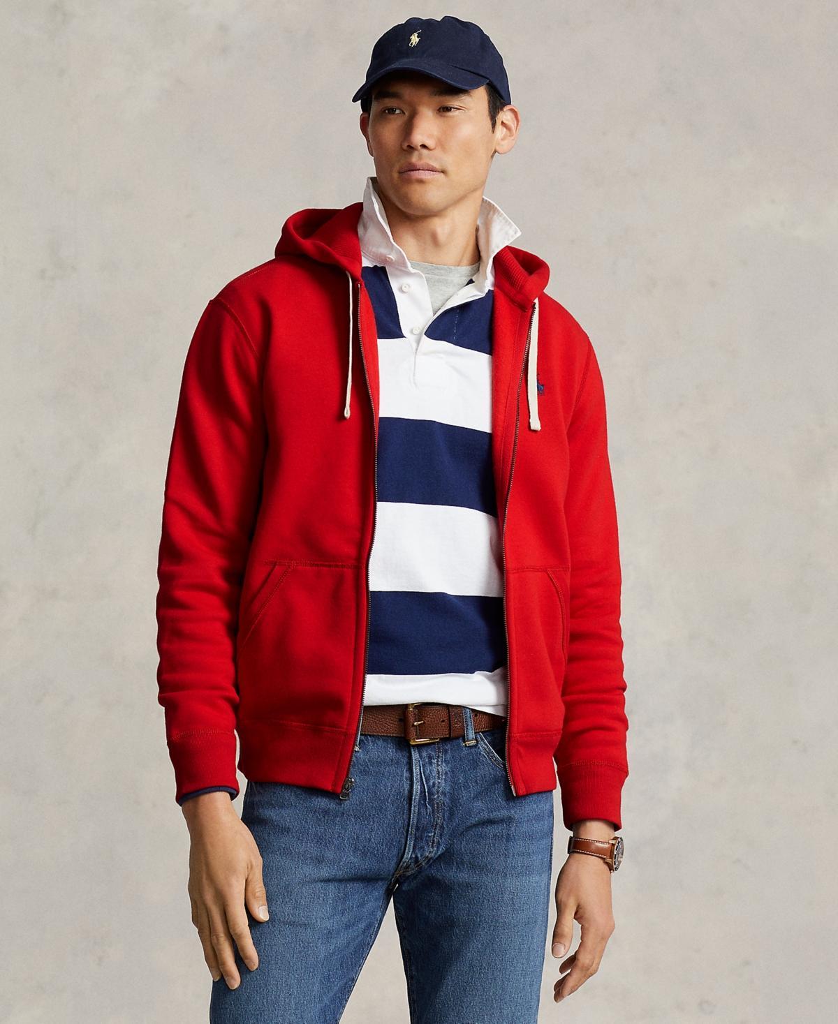 Mens Fleece Full-Zip Hoodie Product Image