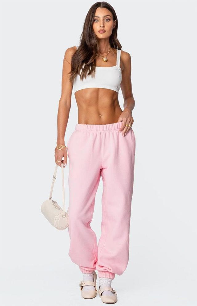 Edikted Women's Clark Oversized Sweatpants Product Image