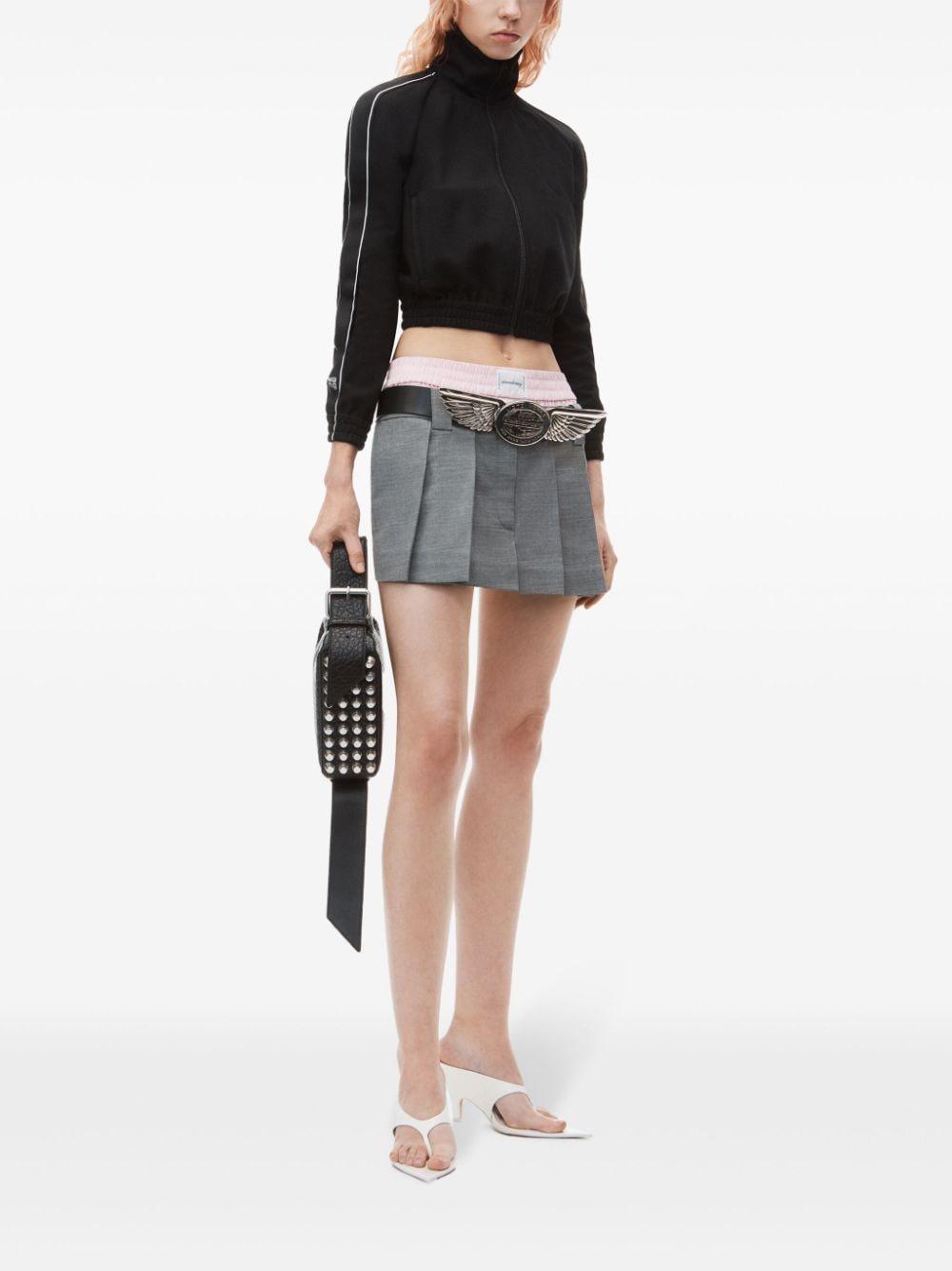 layered pleated skort Product Image