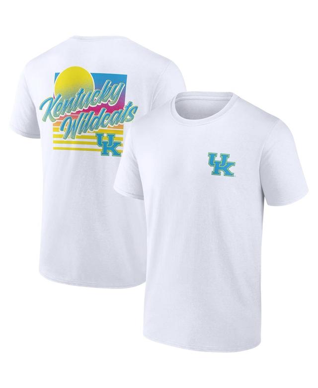 Mens Fanatics White Kentucky Wildcats High Hurdles T-shirt Product Image