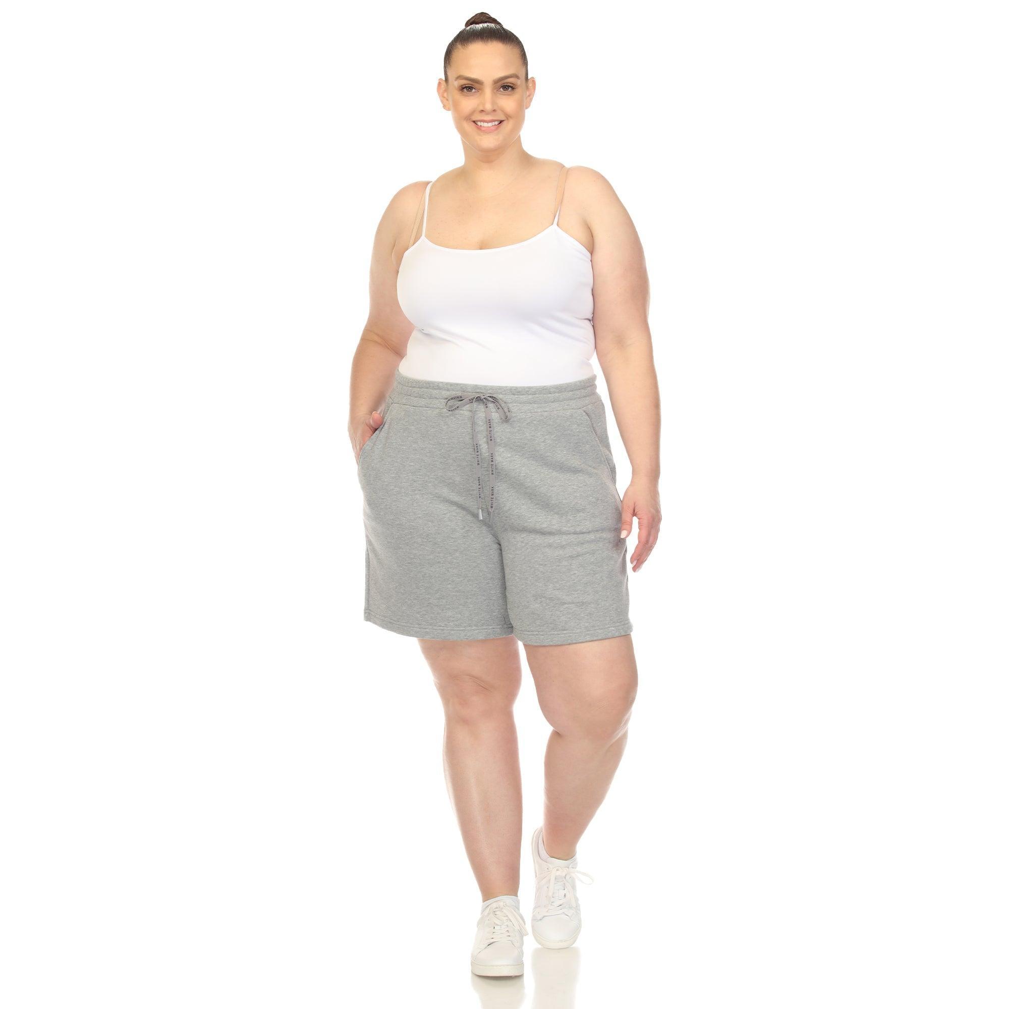 Super Soft Drawstring Waistband Sweat Short - Plus Product Image