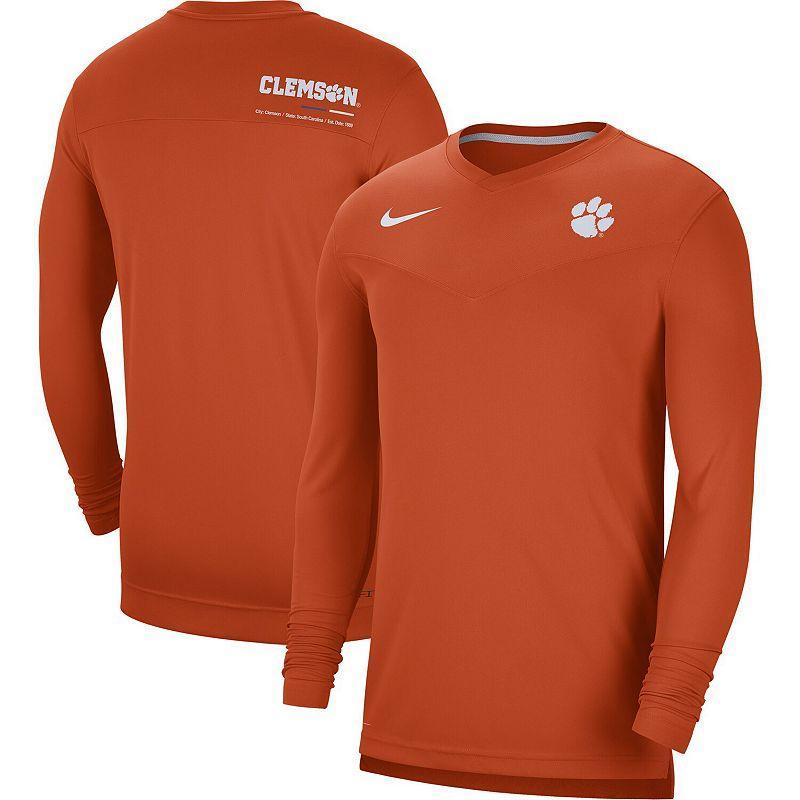 Mens Nike Maroon Virginia Tech Hokies 2022 Coach Performance Long Sleeve V-Neck T-Shirt Product Image