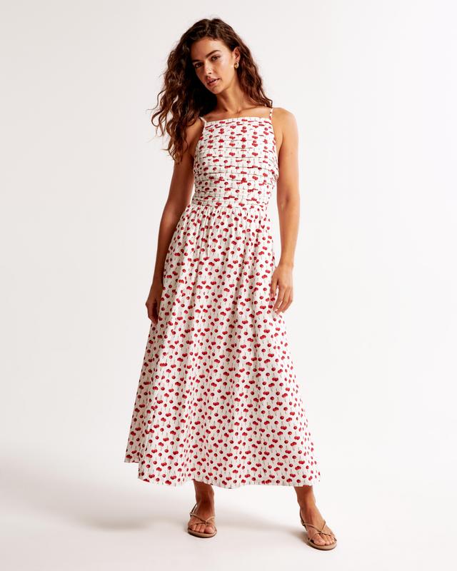 The A&F Emerson Apron Midi Dress Product Image