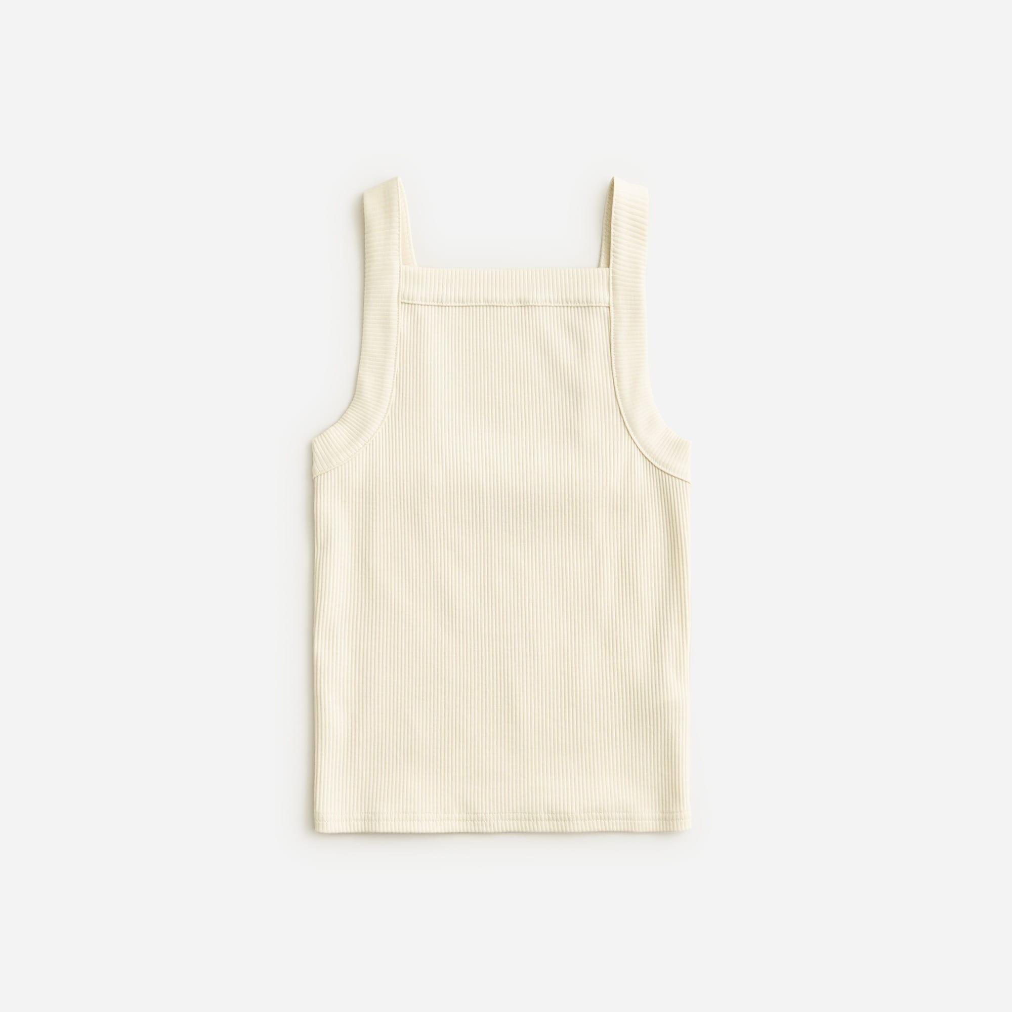 Vintage rib wide-strap tank top Product Image