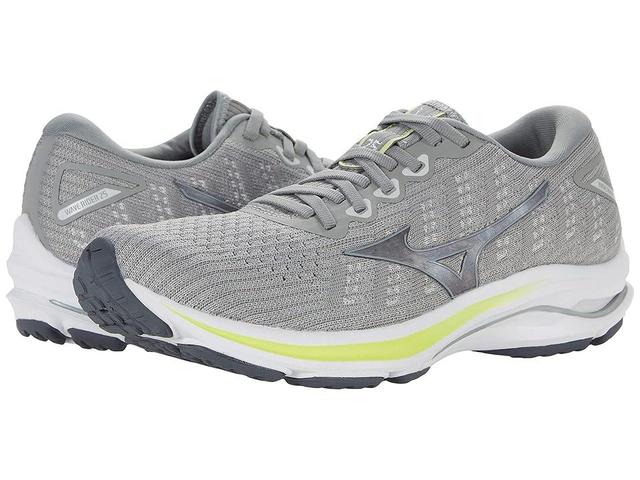 Mizuno Wave Rider 25 Waveknit (Harbor Mist Women's Shoes Product Image