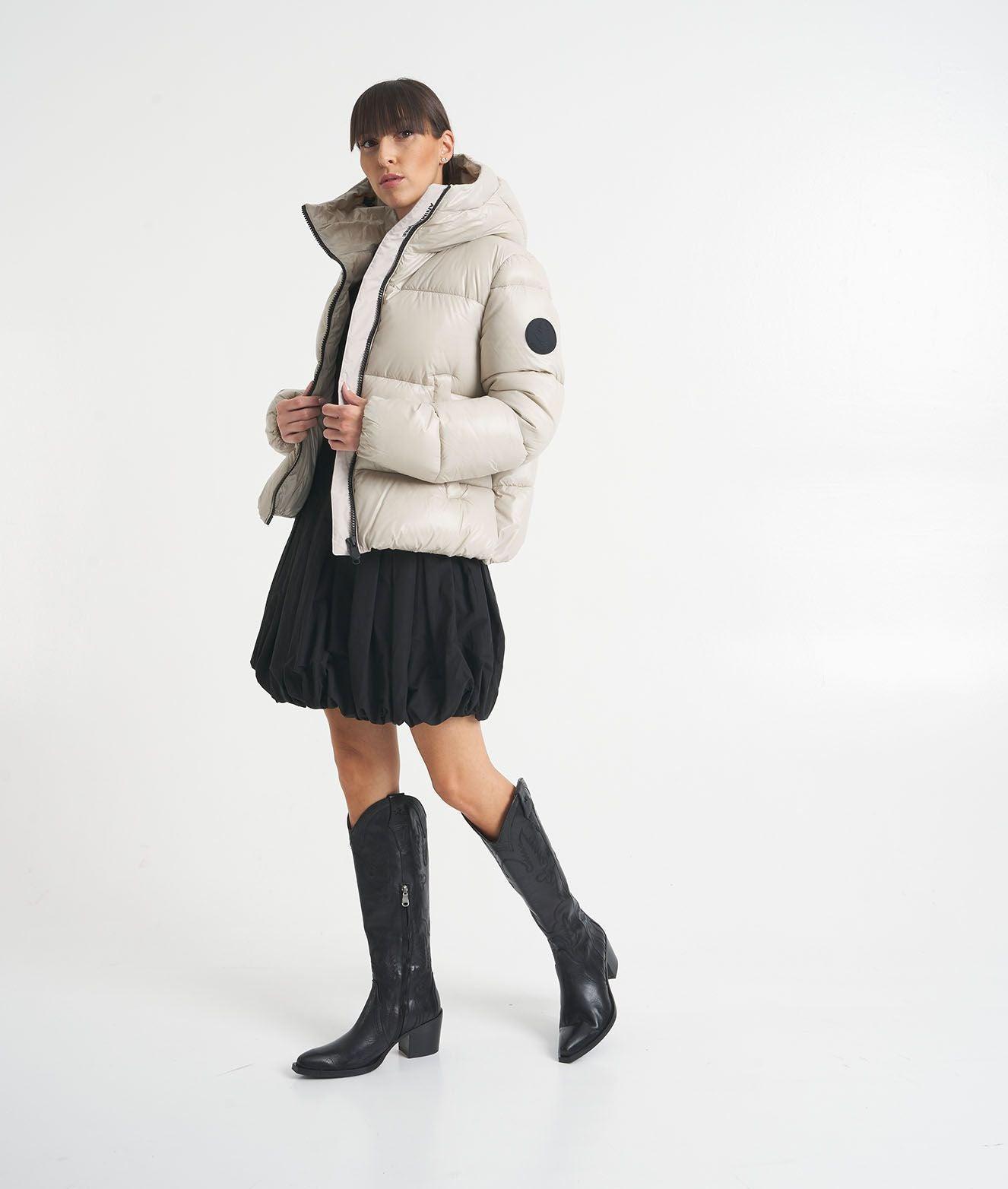 Quilted eco down jacket Product Image