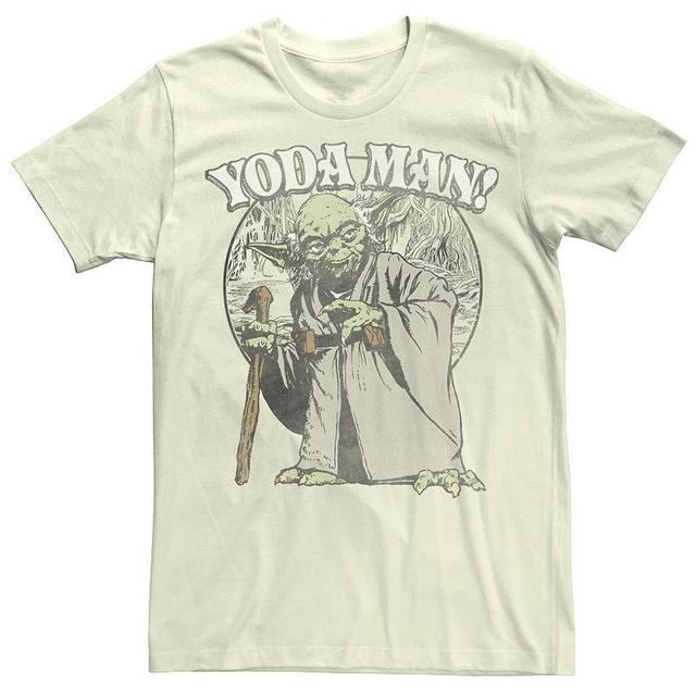 Mens Star Wars Yoda Man Portrait Tee Product Image