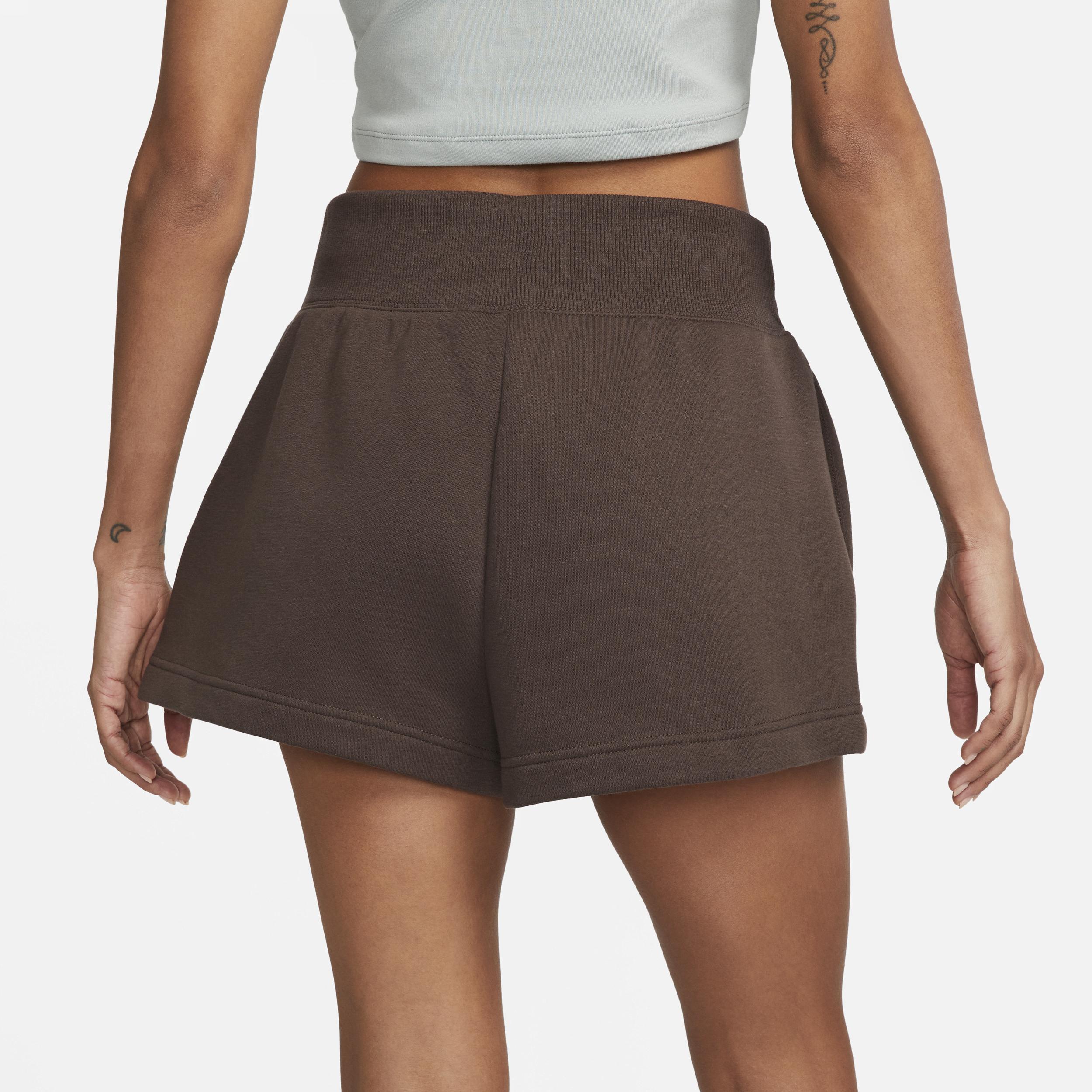 Nike Womens Sportswear Phoenix Fleece High-Waisted Loose Shorts Product Image