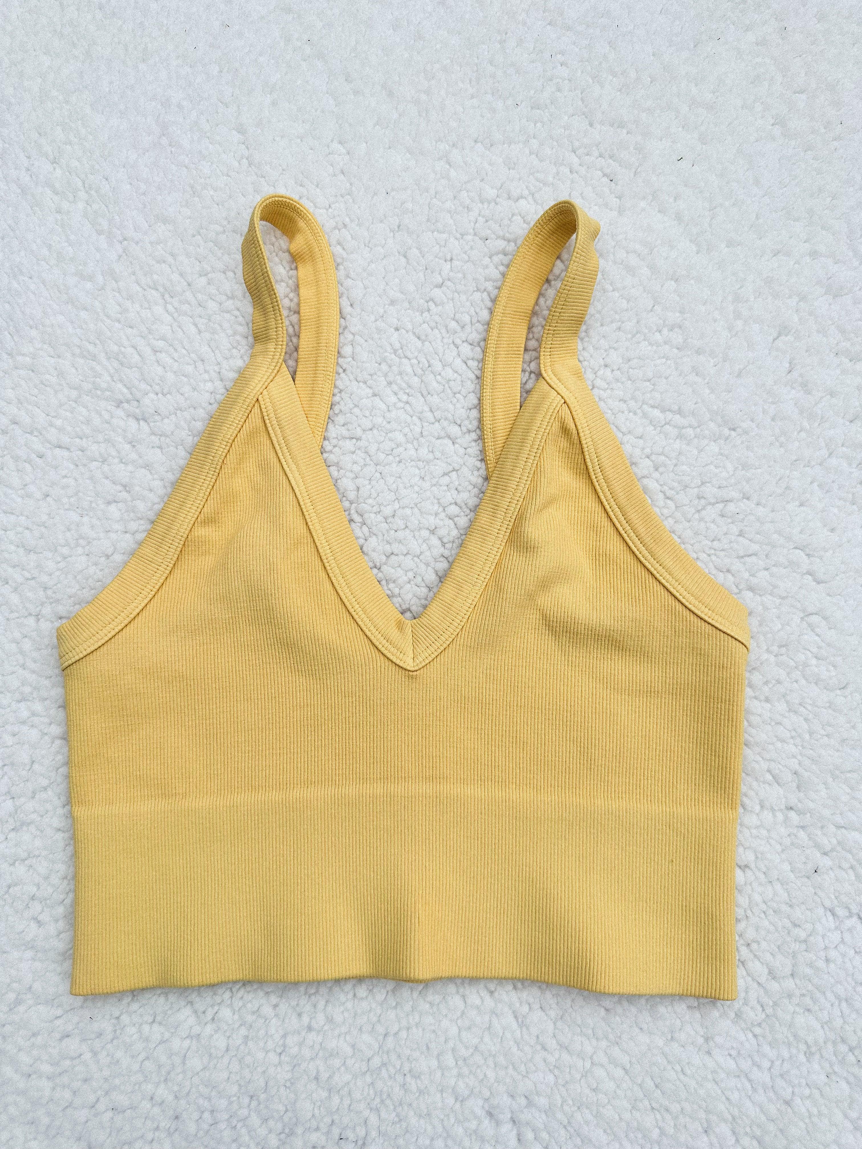 V-Neck Strappy Tanktop Girls Product Image