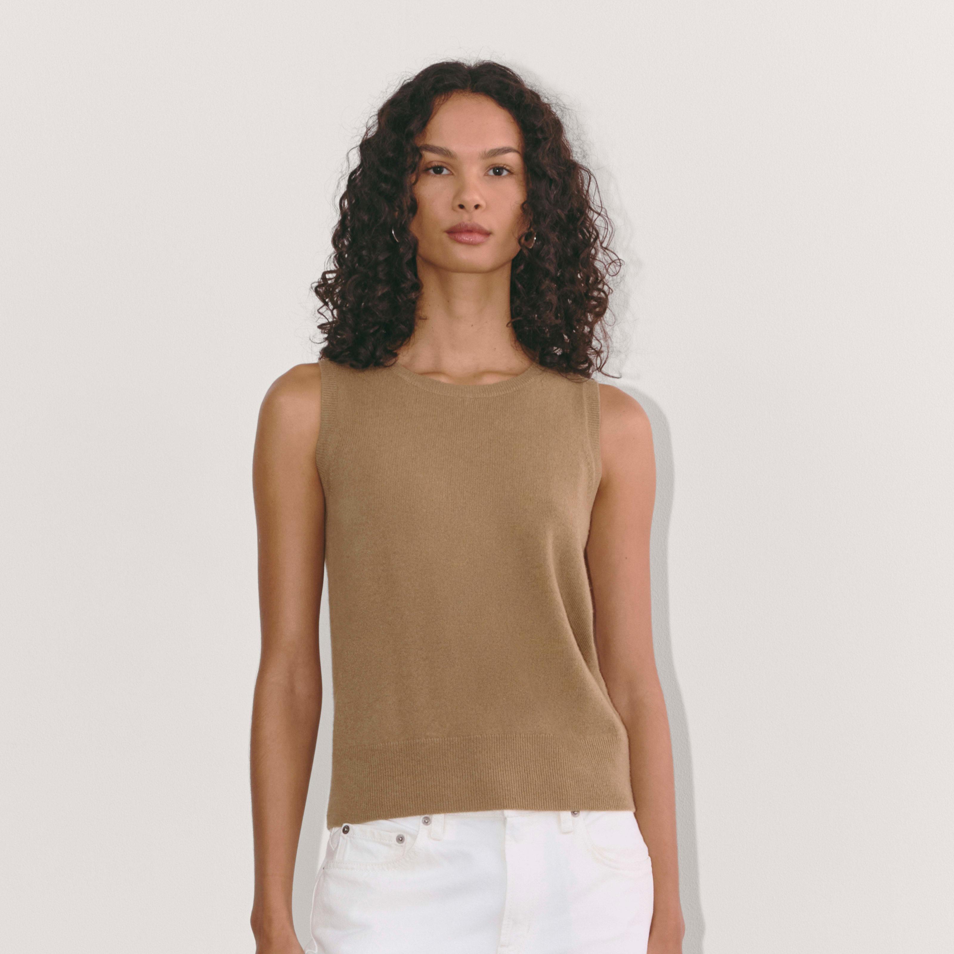 The Classic Tank in Cashmere Product Image