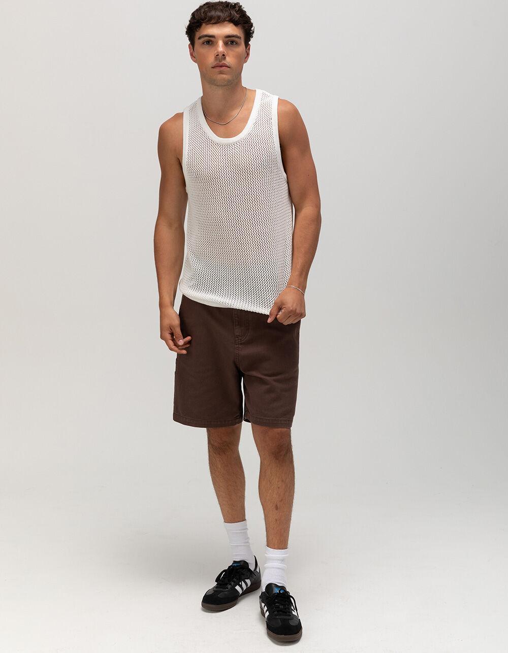 RSQ Mens Crochet Tank Top Product Image