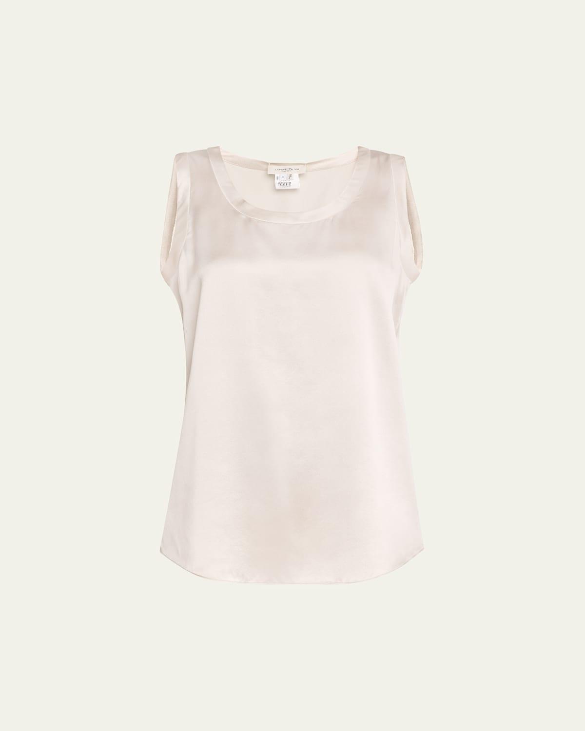 Lafayette 148 New York Reversible Perla Silk Blouse Product Image