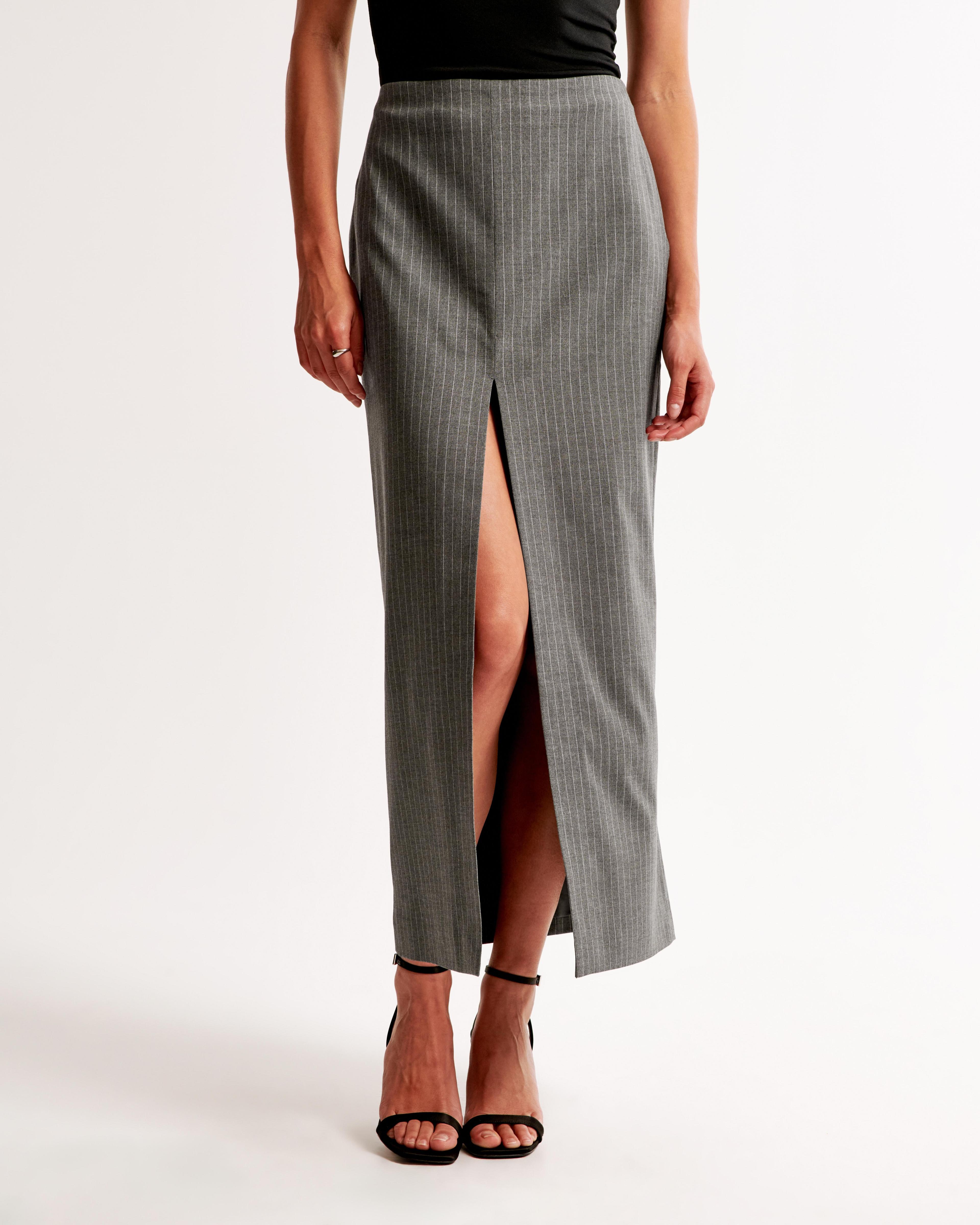 Mid Rise Pencil Maxi Skirt Product Image