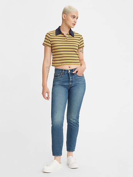 Levis Wedgie Icon Fit Ankle Womens Jeans Product Image