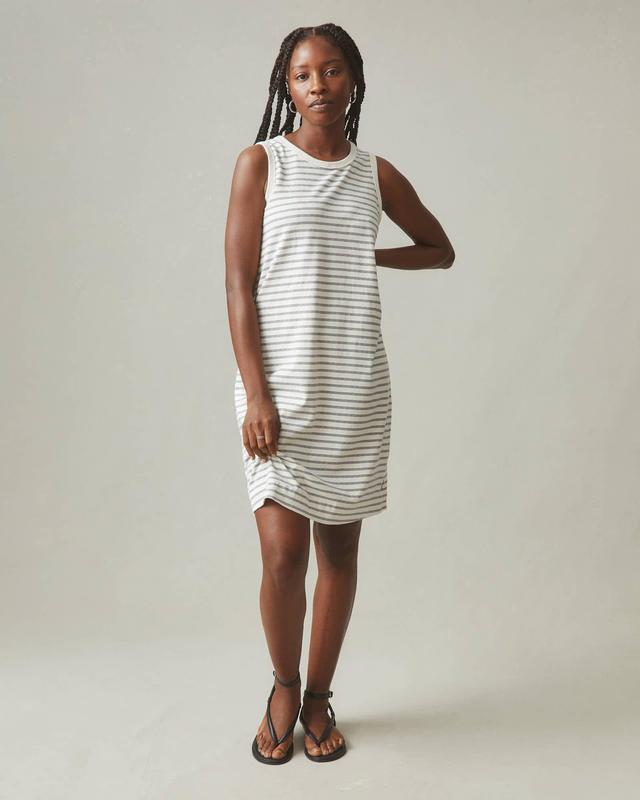 Tank Dress - Flint Stone Stripe Product Image