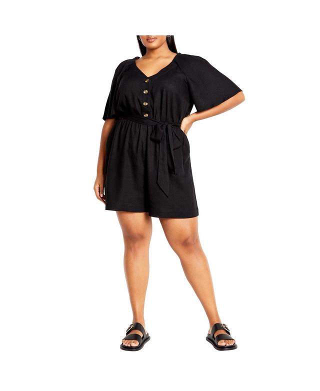 City Chic Womens Brielle Romper Product Image