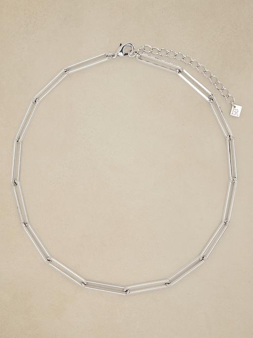 Paperclip Chain Necklace Product Image