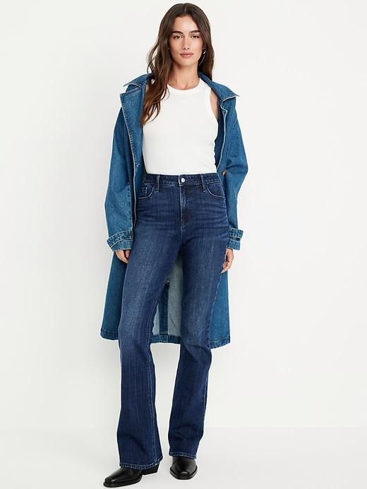 Extra High-Waisted Flare Jeans Product Image