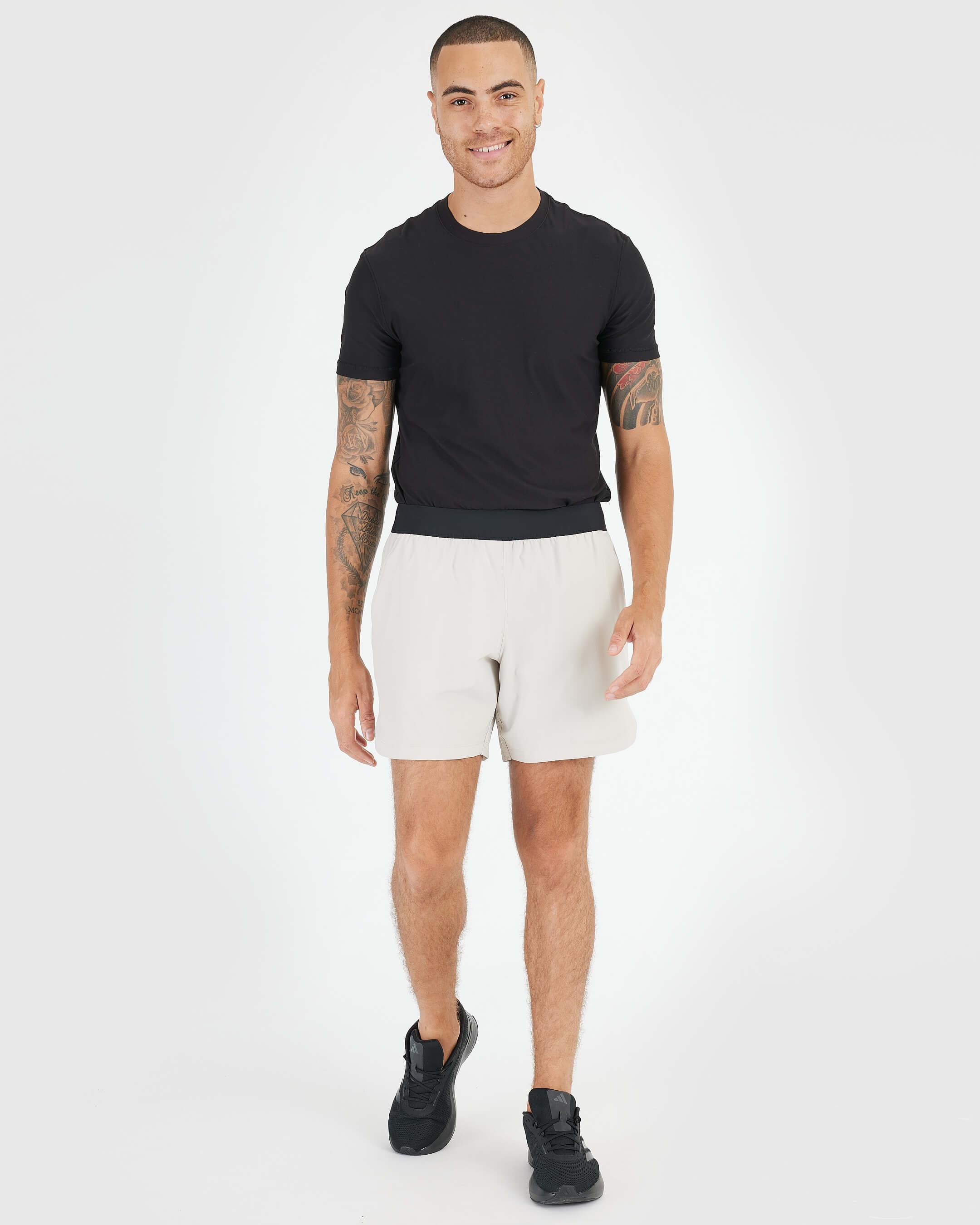 7" Sandstone Active Training Shorts Product Image