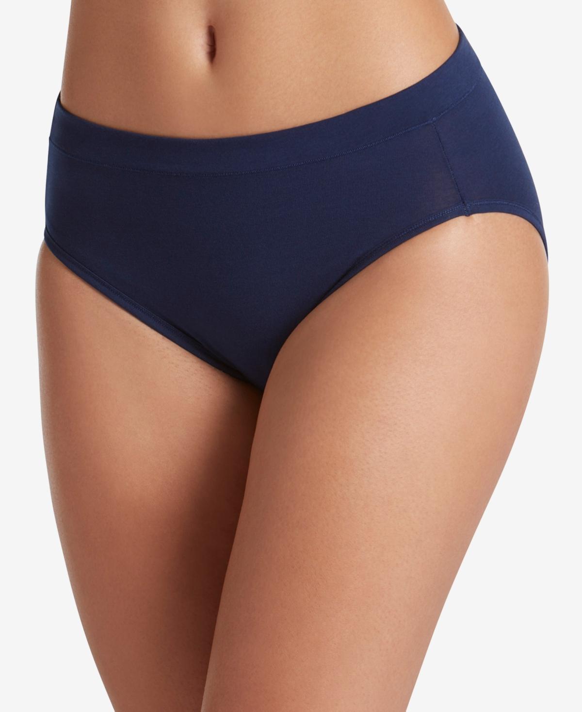 Womens Jockey Cotton Stretch Hi-Cut Panty 1555 Product Image