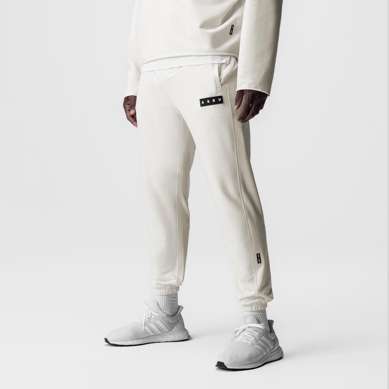 0956. Micro-Terry Jogger - Cream Product Image