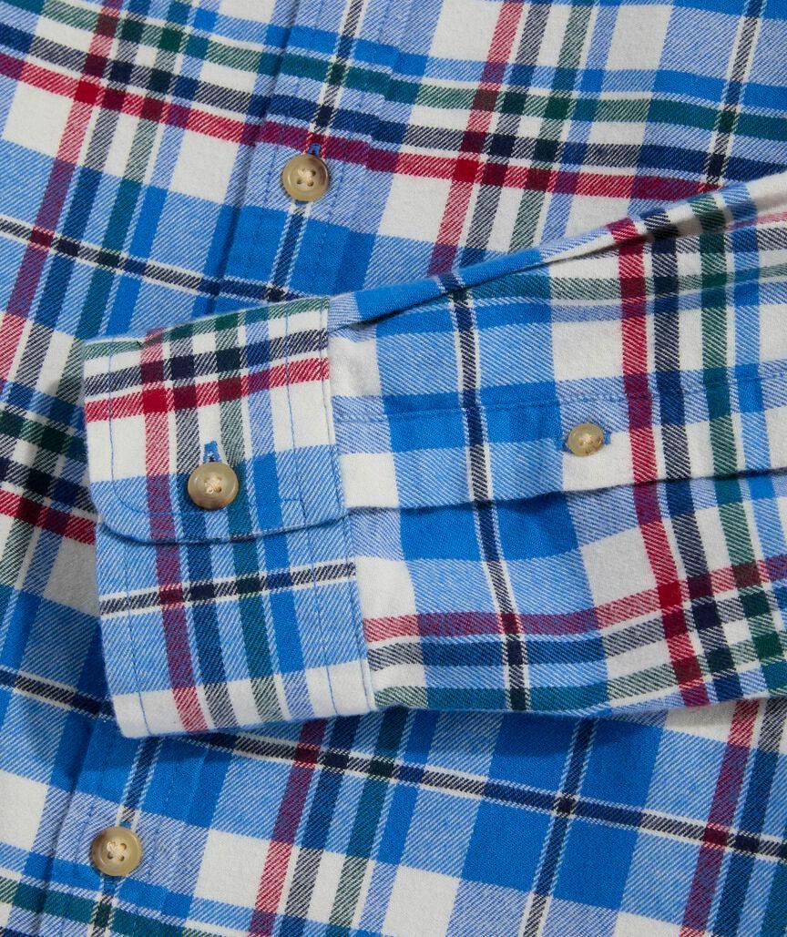 Vineyard Flannel Plaid Shirt Product Image