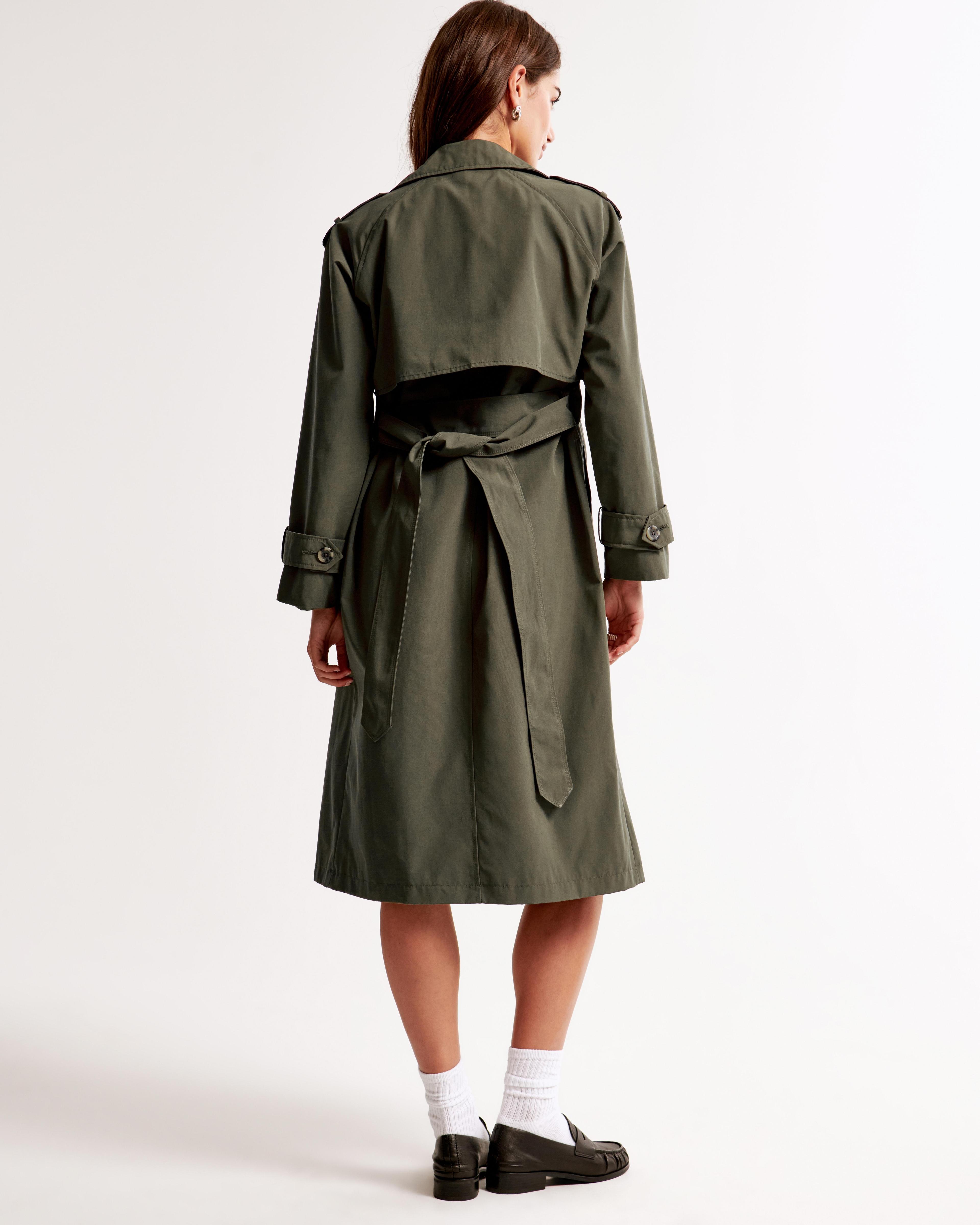 Classic Long Trench Coat Product Image