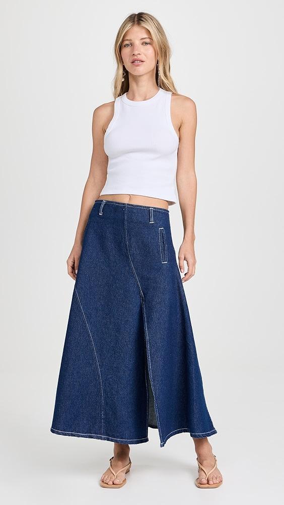 Sold Out NYC The Not So Basic Cropped Tank | Shopbop Product Image