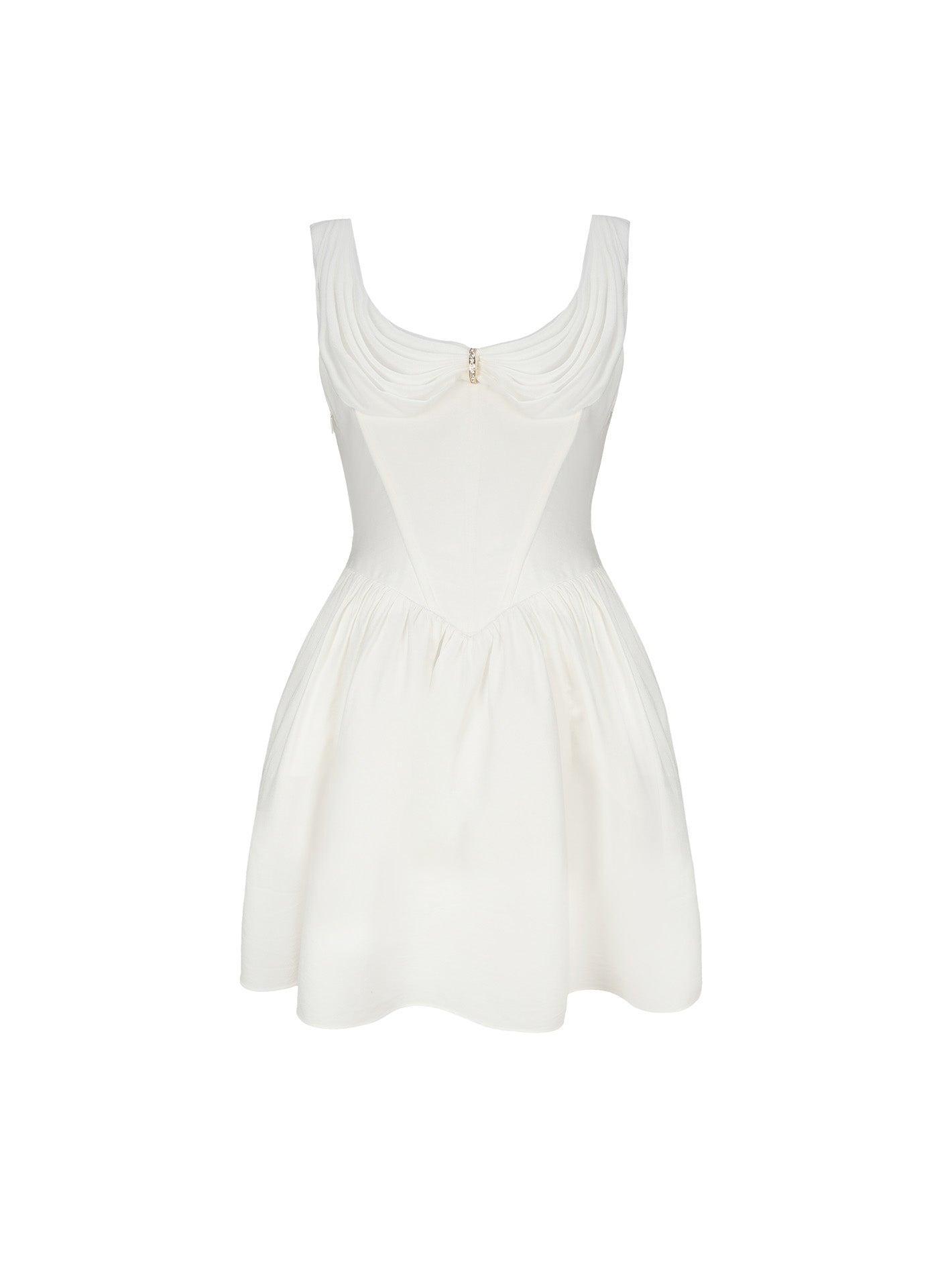 Morgan Dress (White) Product Image