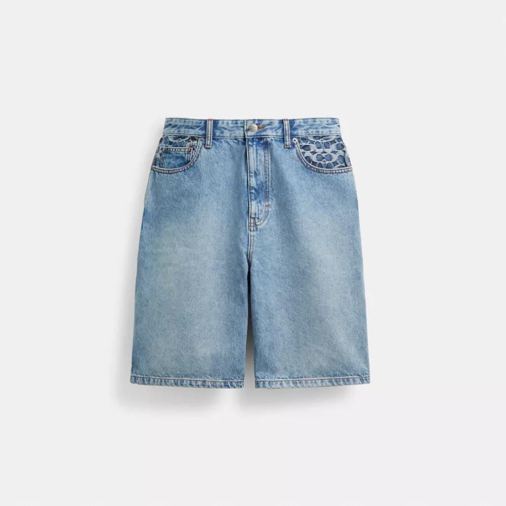 Denim Shorts Product Image