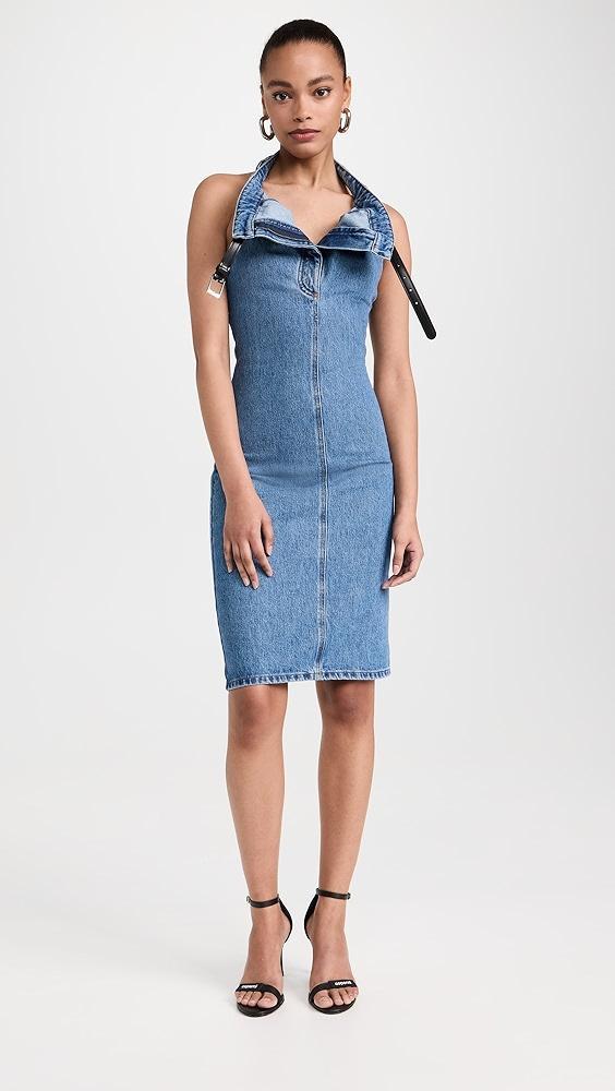 Coperni Belt Halter Neck Dress | Shopbop Product Image