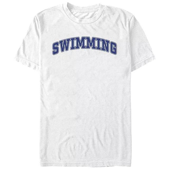 Mens Swimming Graphic Tee Product Image