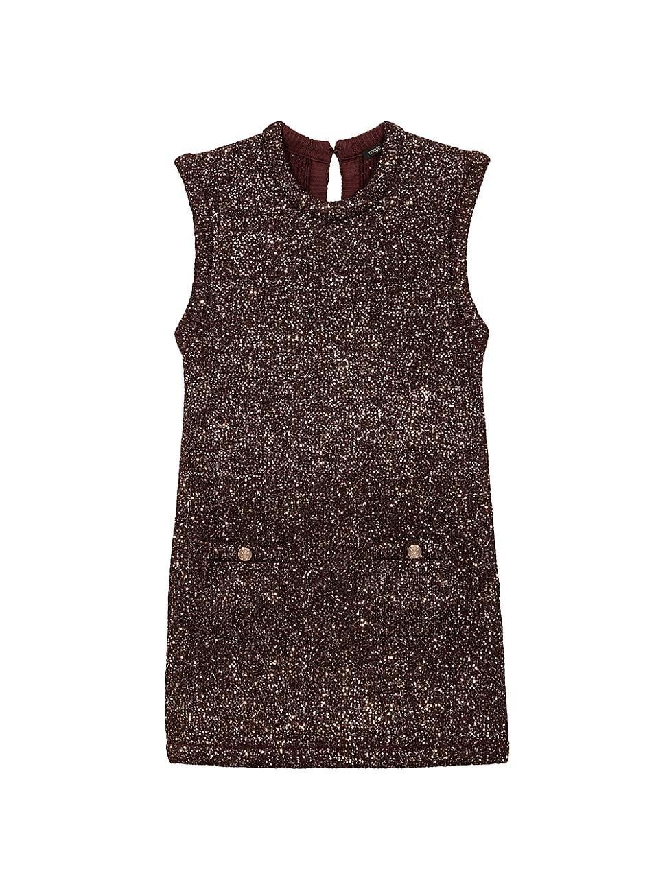 Womens Short Sequin Dress Product Image