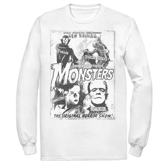 Mens Universal Monsters Collage Movie Poster Tee Product Image