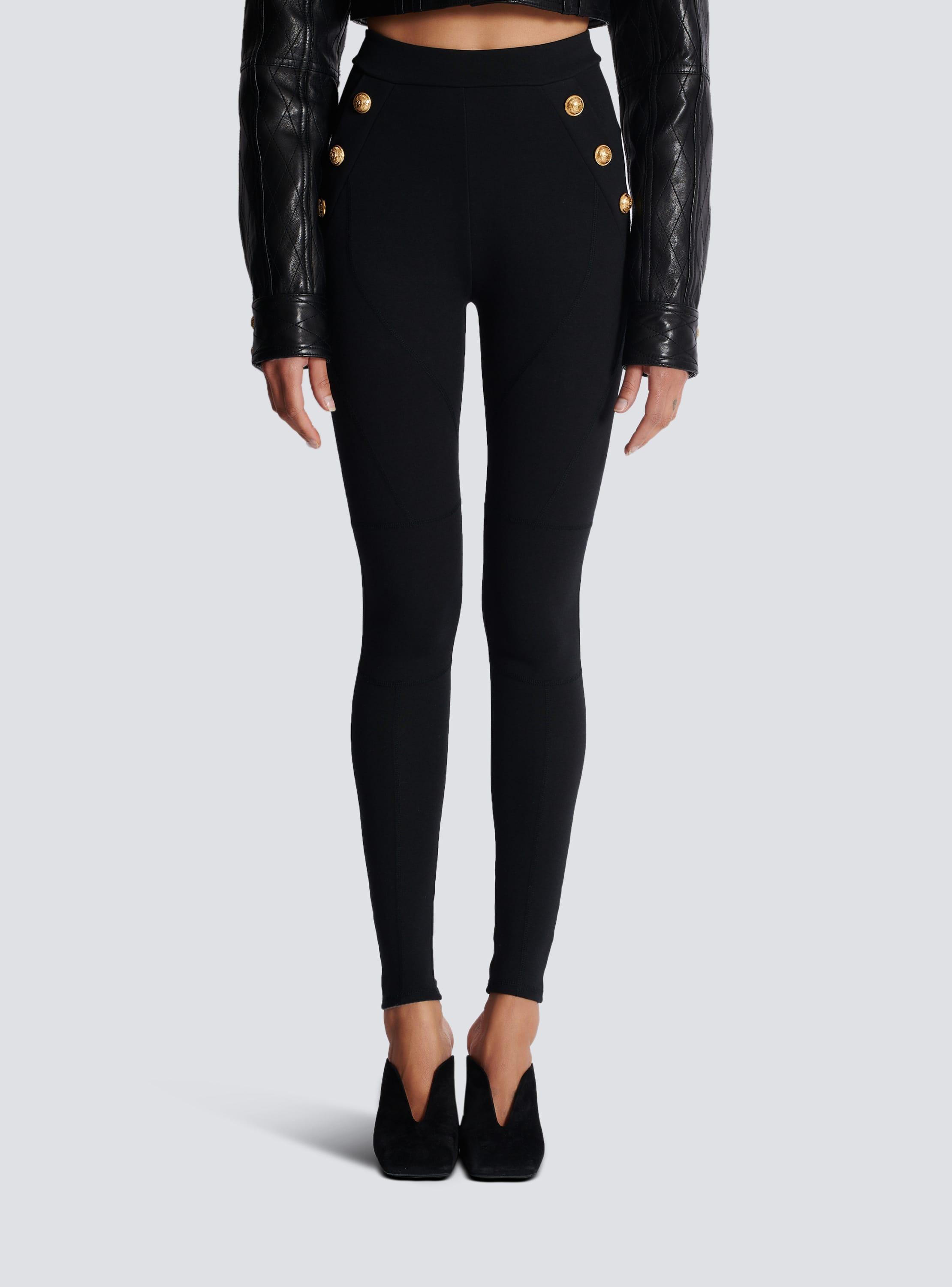 Jersey leggings with 6 buttons Product Image