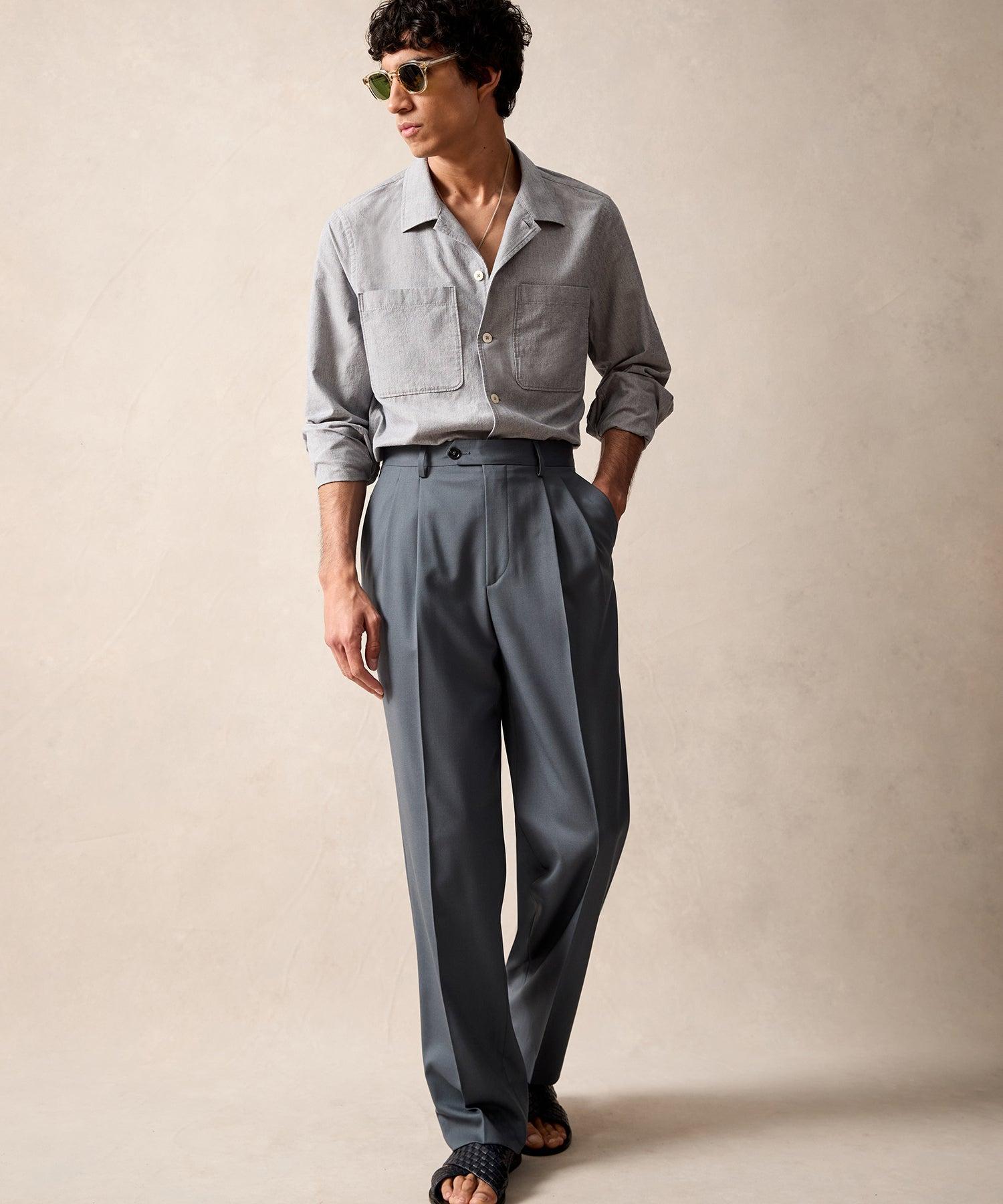 Italian Gabardine Wythe Trouser Product Image