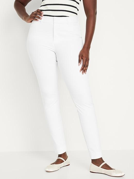 High-Waisted Pixie Skinny Ankle Pants Product Image